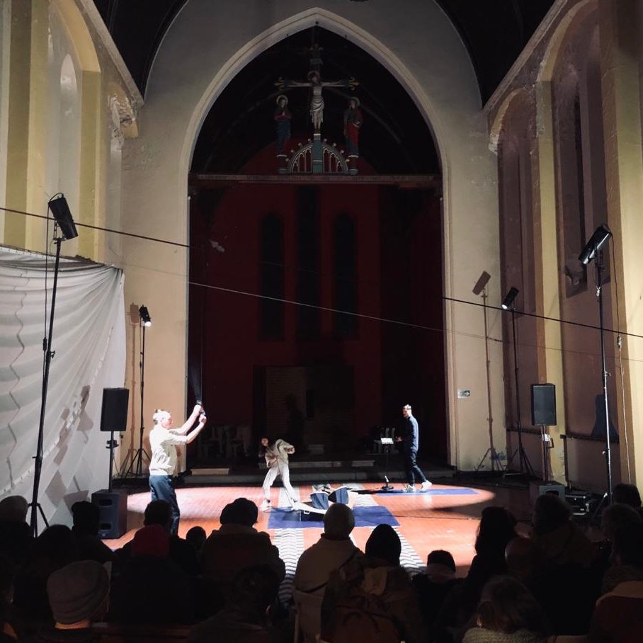 Performance "PRÉLUDE AU SOUFFLE" <br/> Ludivine Large-Bessette, Mathieu Calmelet et Octave Courtin